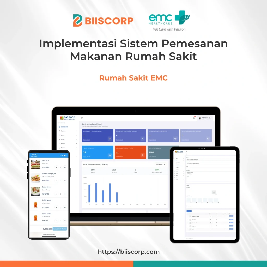 Implementasi Sistem Pemesanan Makanan Rumah Sakit